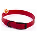 Leopet-collare-rifelttente-rosso