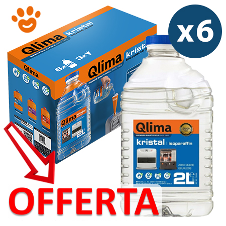 Qlima Combustibile Liquido KRISTAL - Amore Animale Shop