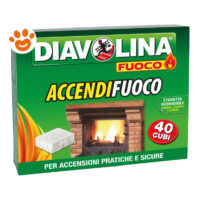 Diavolina Fuoco ACCENDI-FUOCO in Cubi