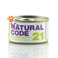Natural Code 21 Cat Adult al Tonno, Agnello e Patate in Jelly