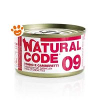 Natural Code 9 Cat Adult al Tonno e Gamberetti