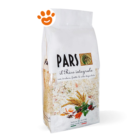 Pars Riso Soffiato Integrale con Verdure, Frutta, Erbe 1 kg