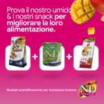 Pubblicità cibo umido e snack N&D