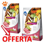 Sacchi crocchette cane N&D Tropical Selection offerta