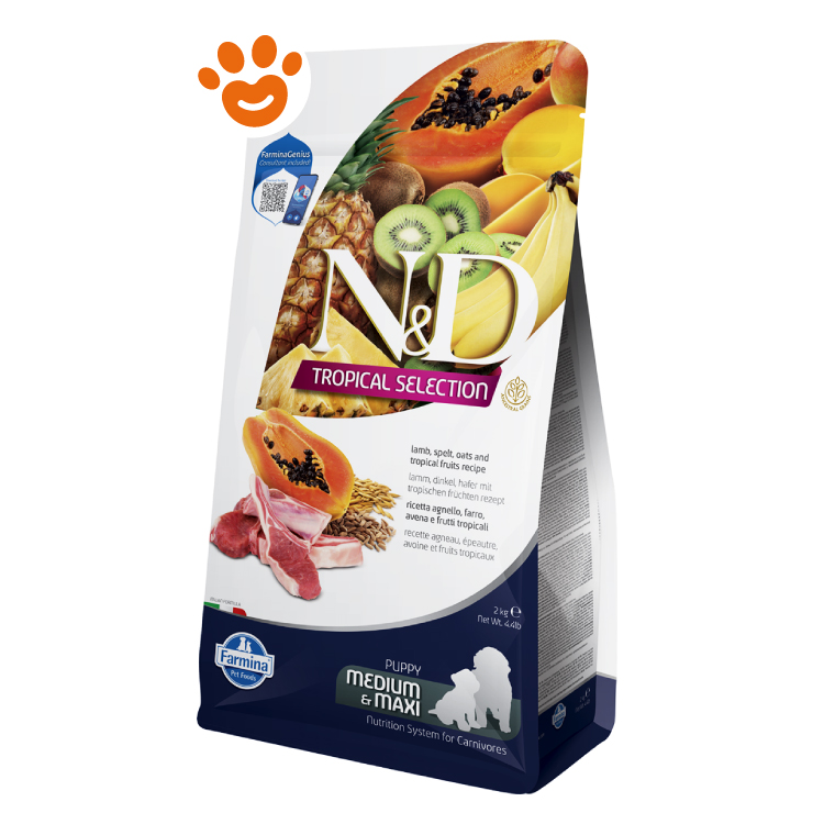 Sacco crocchette N&D Tropical Selection cuccioli