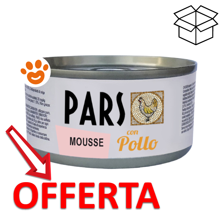 Lattina PARS mousse con pollo in offerta