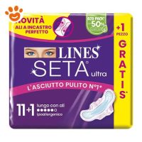 Lines Seta Ultra Assorbenti Lungo con Ali