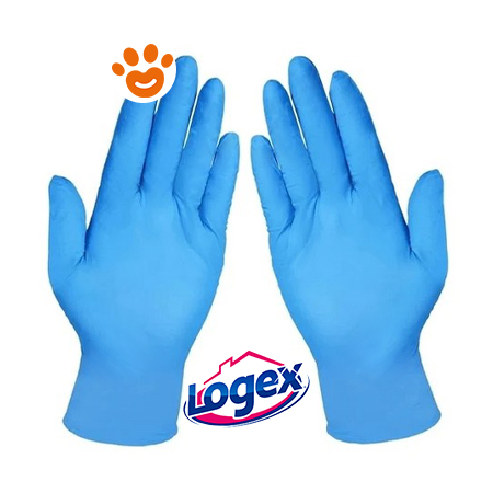 Logex Guanti Monouso in Nitrile Taglia L/XL - Amore Animale Shop