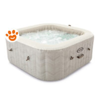 Intex SPA Chevron Deluxe 4 Posti (173x173x71cm) Piscina Idromassaggio Art. 28446