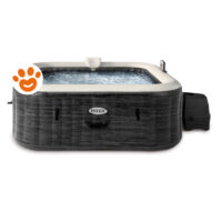 Intex SPA Greystone Deluxe 6 Posti (239x239x71cm) Piscina Idromassaggio Art. 28452