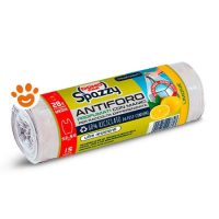 Domopak Spazzy Sacchi Pattumiera Profumati Antiforo con Manici 28 Lt. (52x54cm) Limone