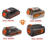 Black+Decker Batterie al Litio (Serie 18V) BL2018-XJ