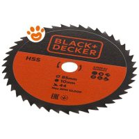Black+Decker Lama Rotonda HSS (Ø85mm) 44 Denti A7526-XJ