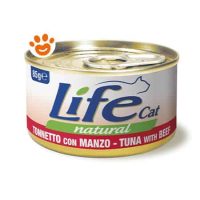 Life Cat Natural Tonnetto con Manzo