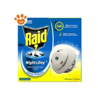 Raid Emanatore Elettrico Antizanzare Night&Day (Diffusore +Ricarica)