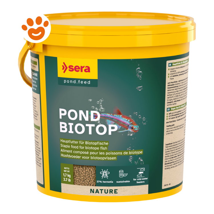Secchio mangime Sera Pond Biotop per pesci