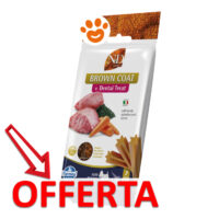 Confezione snack dentali per cani Brown Coat in offerta