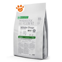 Sacco crocchette Nature’s Protection per cani bianchi
