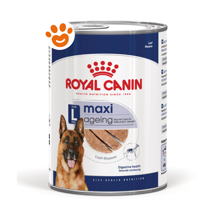 Lattina Royal Canin Maxi Ageing per cani