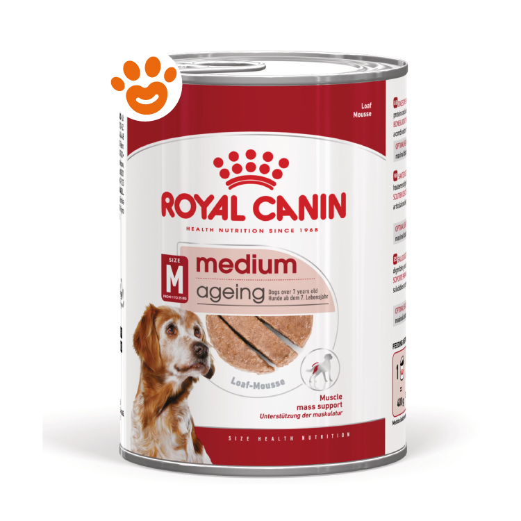 Lattina Royal Canin Medium Ageing per cani