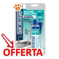 Silicone sigillante antimuffa Saratoga in offerta