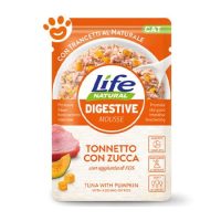 Life Natural Cat Digestive Tonnetto con Zucca