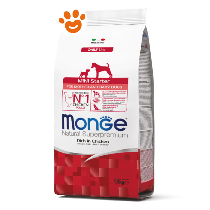 Sacco Monge Mini Starter pollo 1,5 kg