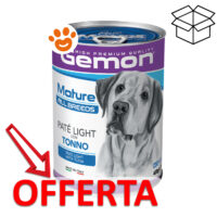 Lattina Gemon paté light tonno cane offerta