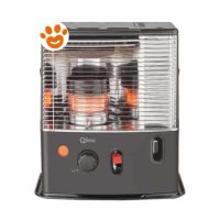 Qlima Stufa a Stoppino R 4224S TC-2 Nero