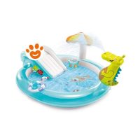 Intex Play Center Alligatore con Spruzzo (201x170x84cm) Art. 57165