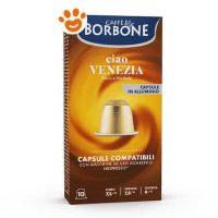 Borbone Caffè Capsule
  Nespresso in Alluminio - Ciao Venezia
