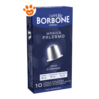 Borbone Caffè Capsule  Nespresso in Alluminio - Magica Palermo