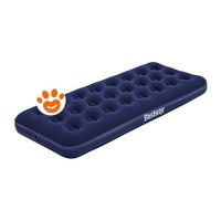 Bestway Airbed Materasso Singolo Gonfiabile Blu Floccato (76x185x22cm) Art. 67000