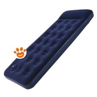 Bestway Airbed Materasso Singolo PVC Blu Floccato (76x185x28cm) Art. 67223