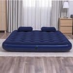 Bestway-Materasso-Airbed-Matrimoniale-PVC-Blu-Floccato-152x203x30cm_3