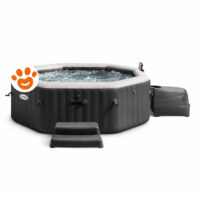 Intex Pure SPA Bubble & Jet Massage Deluxe Ottagonale 6 Posti (213x213x71cm) Piscina Idromassaggio Art. 28462