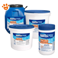 Marten Pool - Cloro TRICLORO 90% in Pastiglie da 200 gr