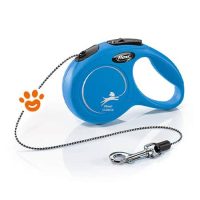 Flexi Guinzaglio Classic Blu a Corda