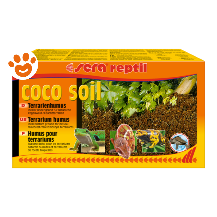 Confezione Sera Reptil Coco Soil terrarium humus