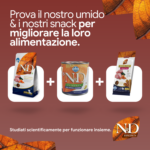 Linea N&D Brown cibo umido e snack