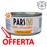 Scatoletta PARS pollo e prosciutto in offerta