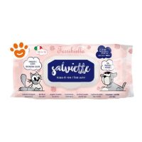 Ferribiella Dog & Cat Salviette Detergenti Acqua di Rose