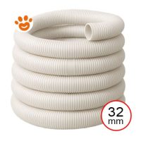 Flow - Tubi di Collegamento da 1 metro Sezionabile Bianco (⌀32mm)