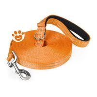 Camon Dog Guinzaglio Addestramento PVC Arancione