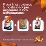 Linea N&D Brown: secco, umido e snack