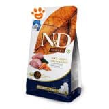 Farmina Dog N&D Brown Puppy Medium Maxi Agnello, Spirulina, Carota