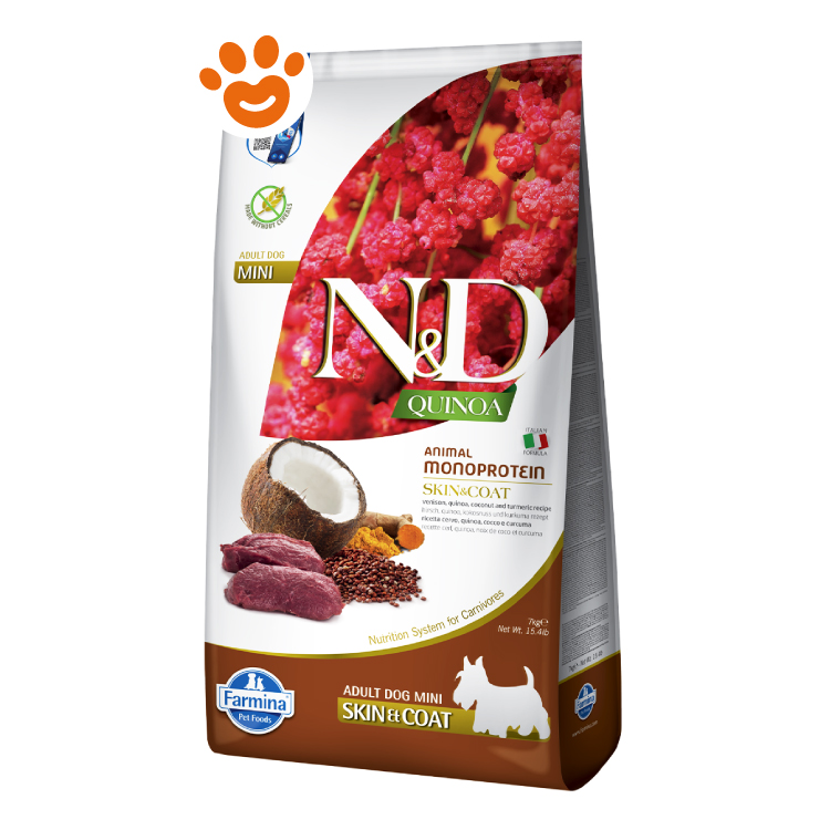Sacco crocchette N&D Quinoa per cani mini