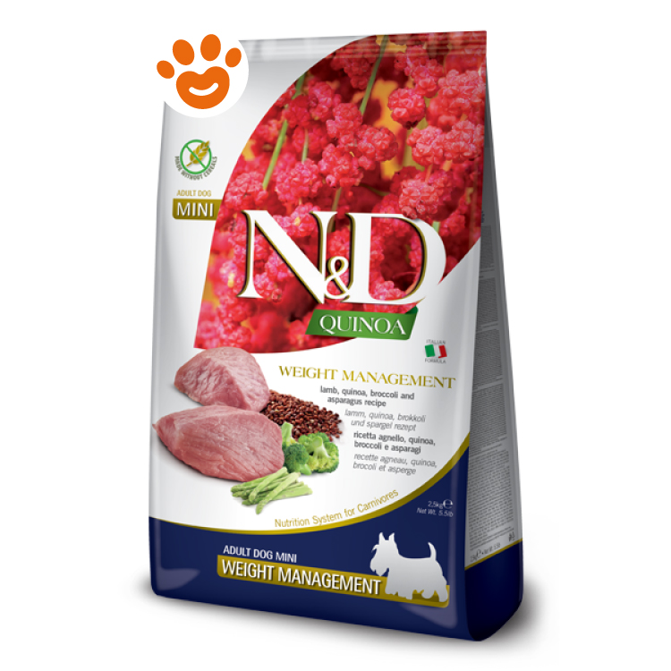 Sacco crocchette cane N&D Quinoa Weight Management