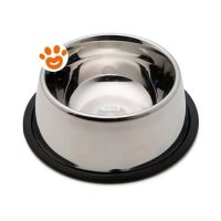 Leopet Dog Ciotola Antiscivolo Inox (1000 ml)