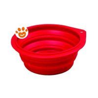 Leopet Dog Ciotola da Viaggio in Silicone (250 ml)